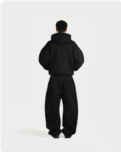 MONOCHROME ZIP SUIT