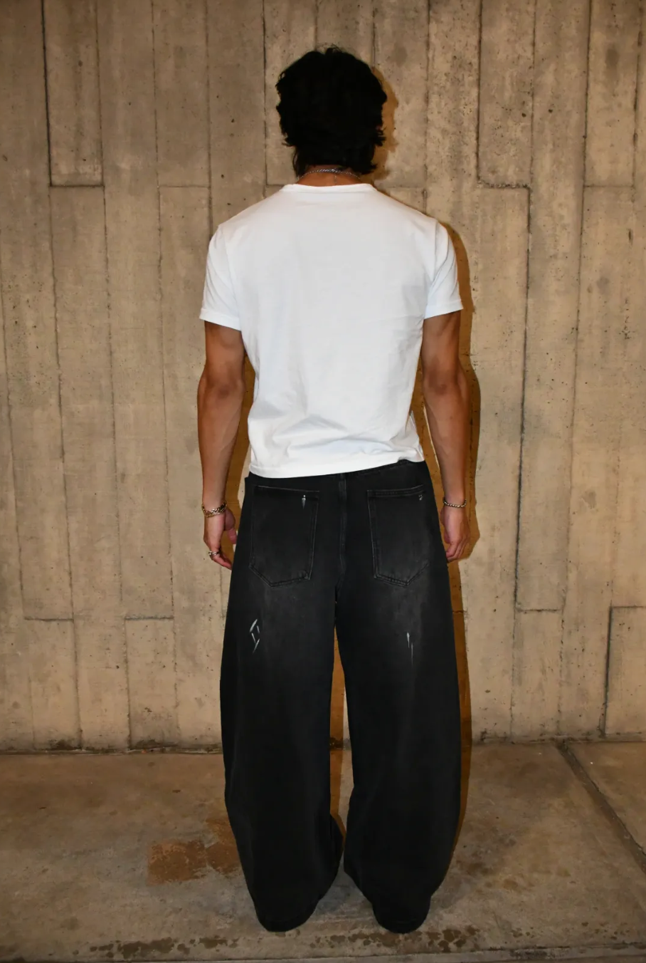 MUD/PAINT SPLATTER DENIM JEANS