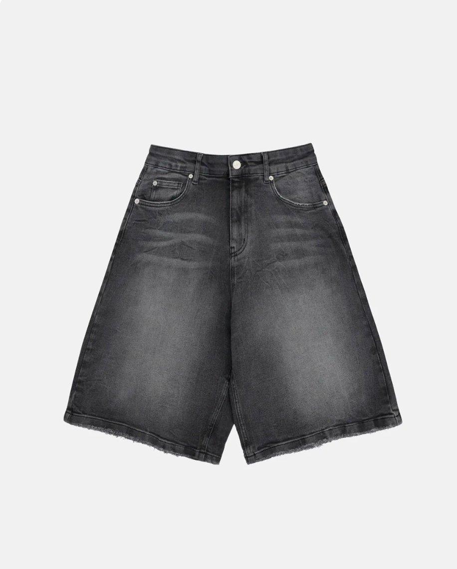 DENIM SHORT BAGGY JEANS
