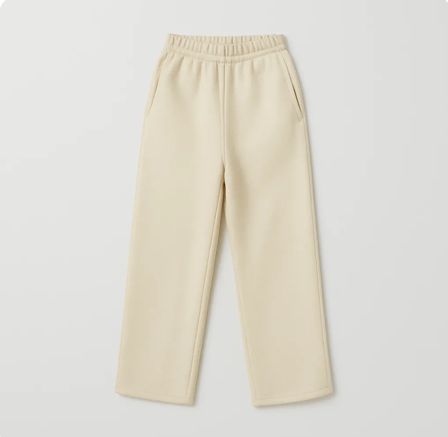 610 GSM MONOCHROME STRAIGHT LEG SWEATS