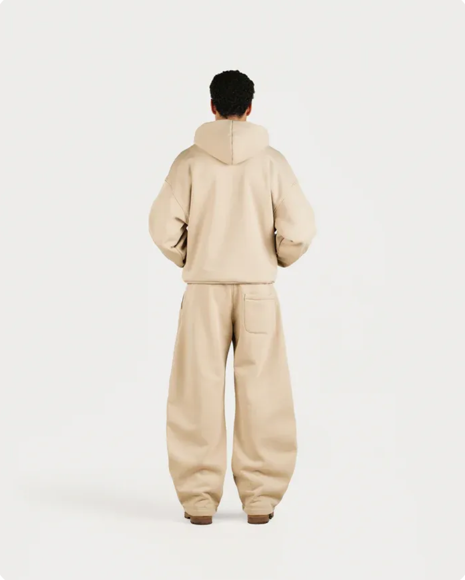 MONOCHROME ZIP SUIT