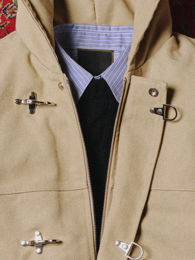 15OZ CANVAS CLASP BOMBER JACKET