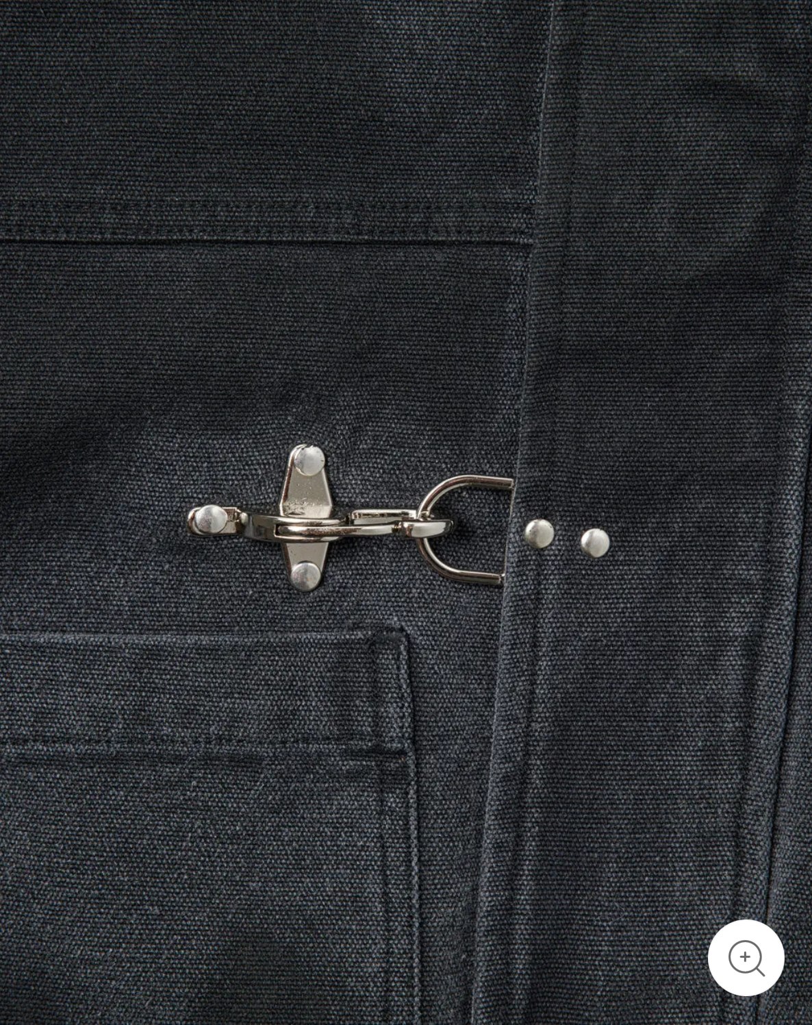 15OZ CANVAS CLASP WORKWEAR BOMBER JACKET