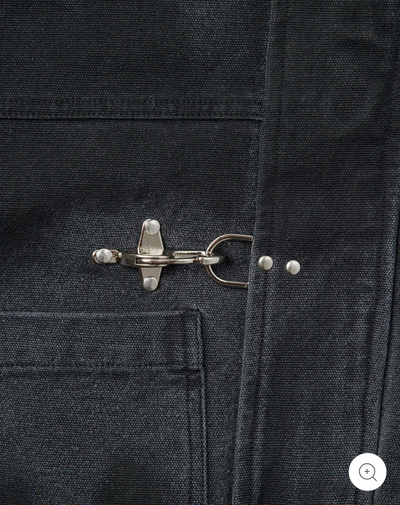 15OZ CANVAS CLASP WORKWEAR BOMBER JACKET