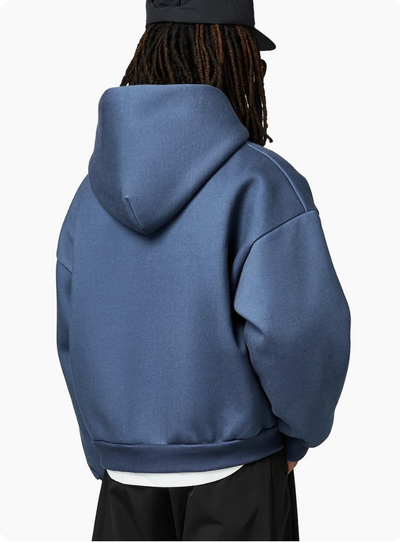 610 GSM MONOCHROME ZIPPED HOODIE