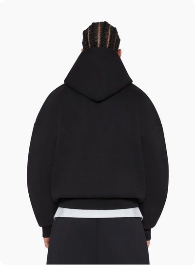 610 GSM MONOCHROME ZIPPED HOODIE