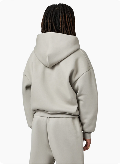 610 GSM MONOCHROME ZIPPED HOODIE